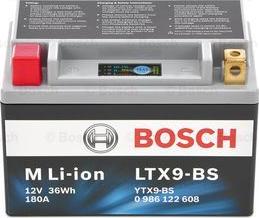 BOSCH 0 986 122 608 - Starter Battery car-mod.net