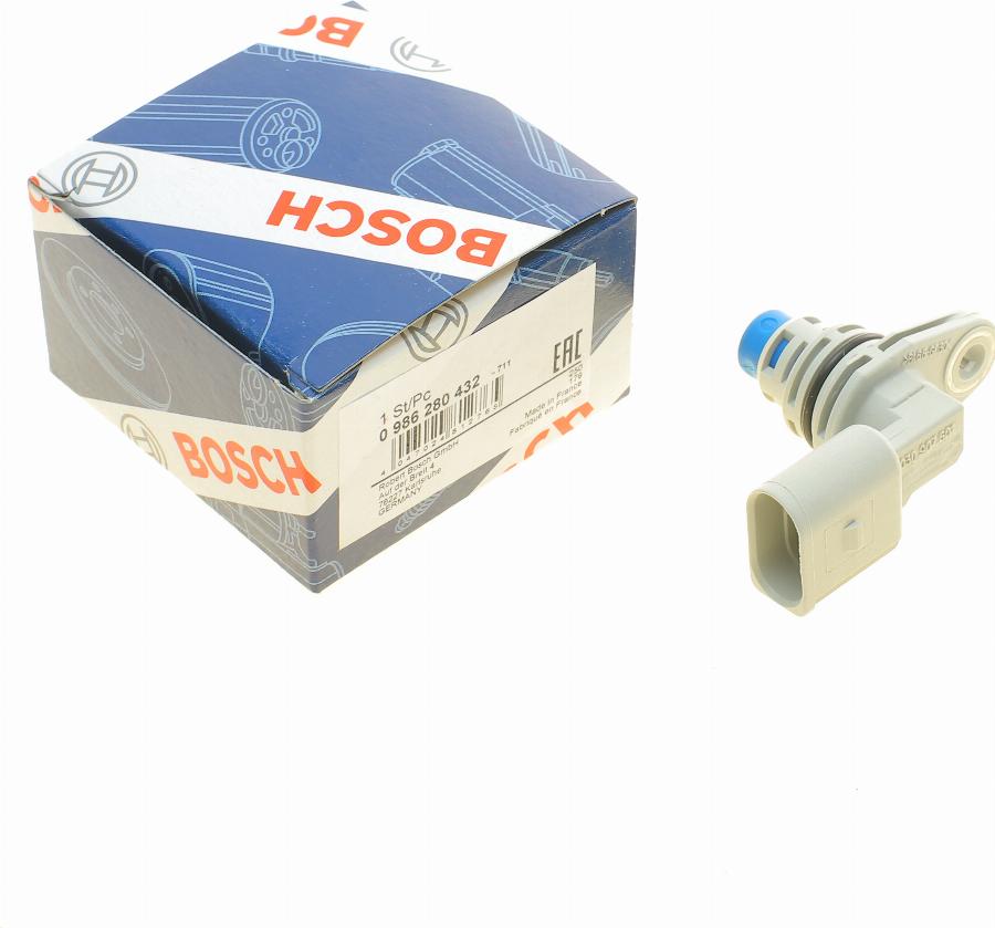 BOSCH 0 986 280 432 - Camshaft position Sensor car-mod.net