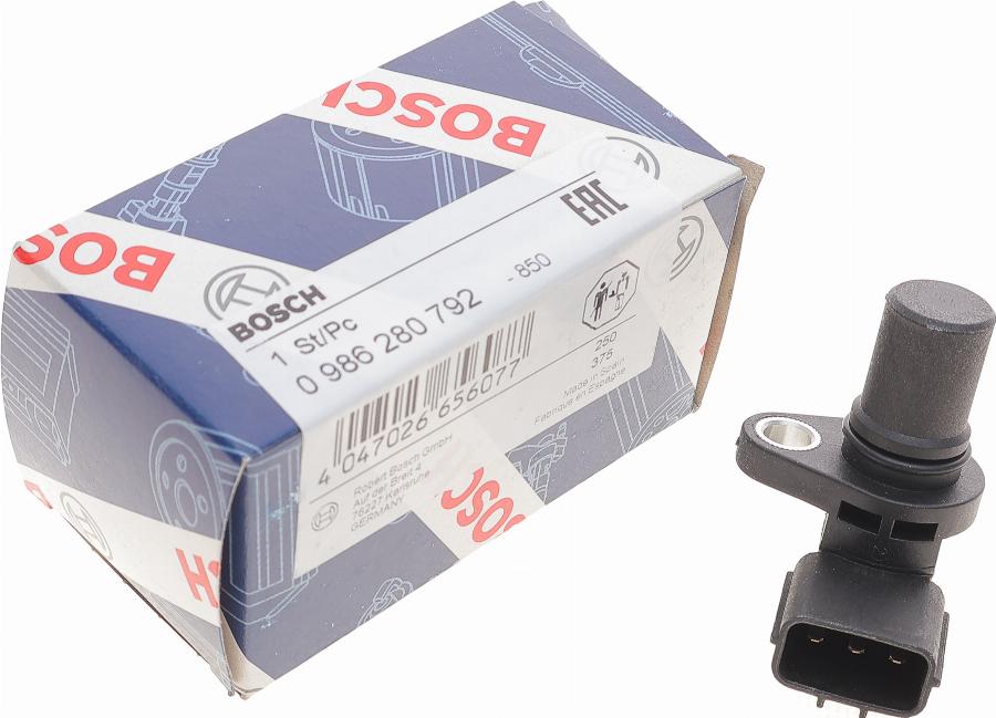 BOSCH 0 986 280 792 - Crankshaft position sensor, RPM car-mod.net