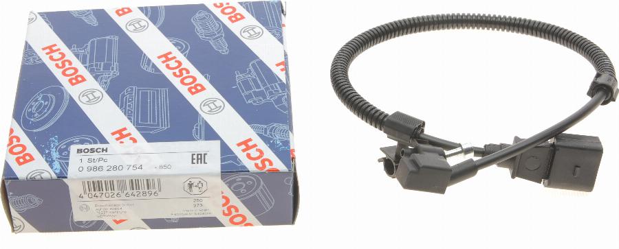 BOSCH 0 986 280 754 - Crankshaft position sensor, RPM car-mod.net