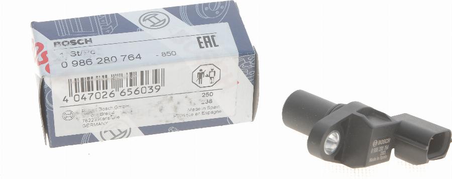 BOSCH 0 986 280 764 - Camshaft position Sensor car-mod.net