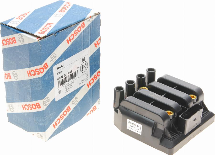 BOSCH 0 986 221 049 - Ignition Coil car-mod.net