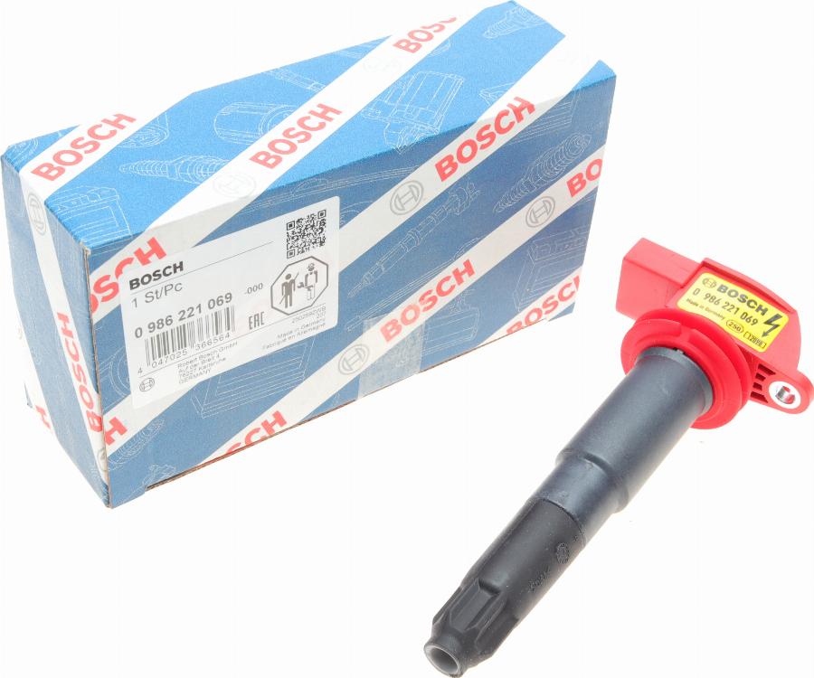 BOSCH 0 986 221 069 - Ignition Coil car-mod.net