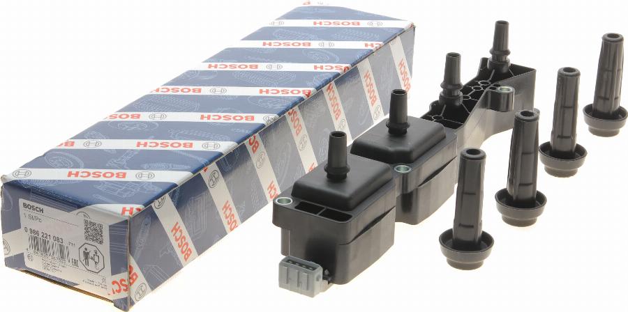 BOSCH 0 986 221 083 - Ignition Coil car-mod.net