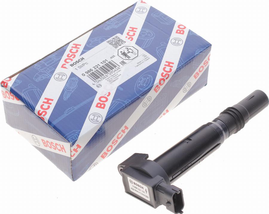 BOSCH 0 986 221 101 - Ignition Coil car-mod.net