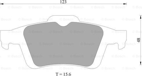 BOSCH 0 986 AB9 212 - Brake Pad Set, disc brake car-mod.net