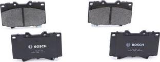 BOSCH 0 986 AB1 366 - Brake Pad Set, disc brake car-mod.net