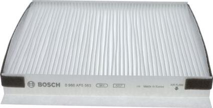 BOSCH 0 986 AF5 563 - Filter, interior air car-mod.net