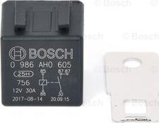 BOSCH 0 986 AH0 605 - Relay, main current car-mod.net
