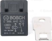 BOSCH 0 986 AH0 622 - Relay, main current car-mod.net
