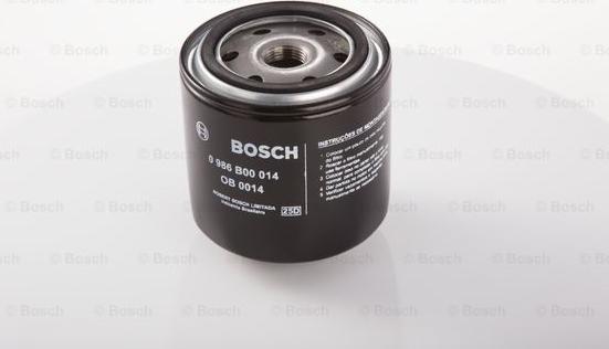 BOSCH 0 986 B00 014 - Oil Filter car-mod.net