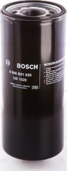BOSCH 0 986 B01 020 - Oil Filter car-mod.net
