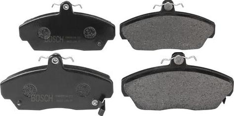 BOSCH 0 986 BB0 186 - Brake Pad Set, disc brake car-mod.net