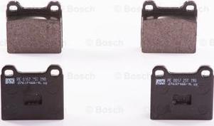 BOSCH 0 986 BB0 255 - Brake Pad Set, disc brake car-mod.net
