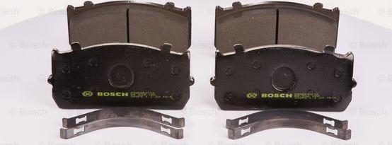 BOSCH 0 986 BB0 712 - Brake Pad Set, disc brake car-mod.net
