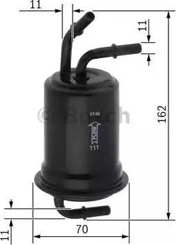 BOSCH 0 450 905 973 - Fuel filter car-mod.net