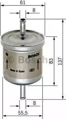 KNECHT KL72 - Fuel filter car-mod.net