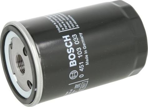 BOSCH 0 451 103 033 - Oil Filter car-mod.net