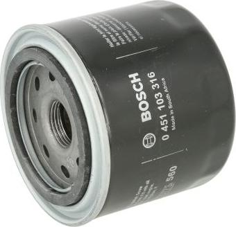 BOSCH 0 451 103 316 - Oil Filter car-mod.net