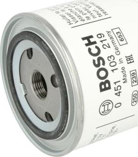 BOSCH 0 451 103 219 - Oil Filter car-mod.net