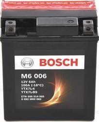 BOSCH 0 092 M60 060 - Starter Battery car-mod.net