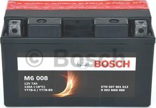 BOSCH 0 092 M60 080 - Starter Battery car-mod.net