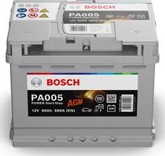 BOSCH 0 092 PA0 050 - Starter Battery car-mod.net