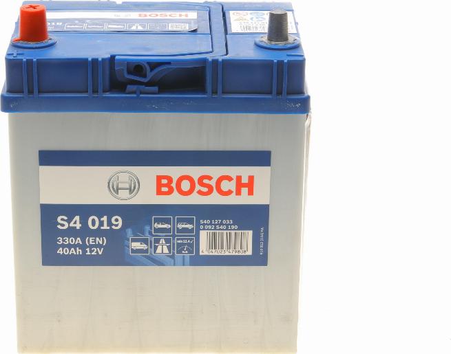 BOSCH 0 092 S40 190 - Starter Battery car-mod.net
