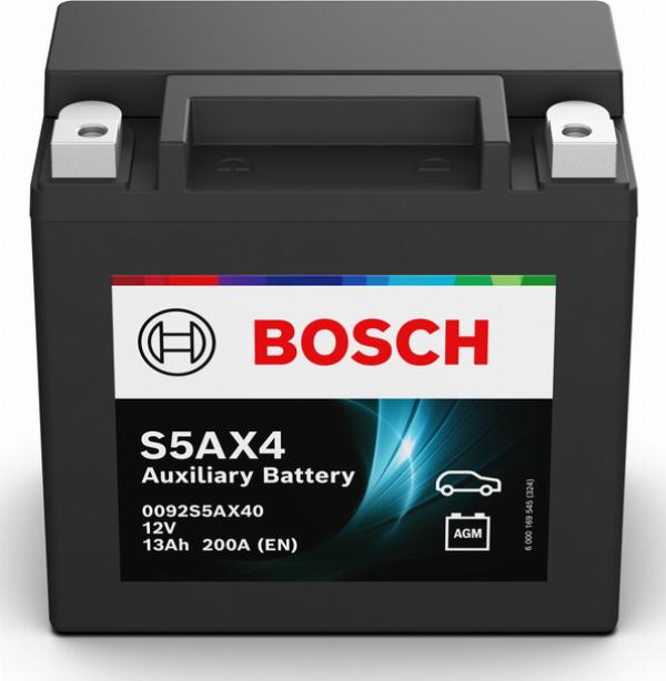 BOSCH 0 092 S5A X40 - Starter Battery car-mod.net