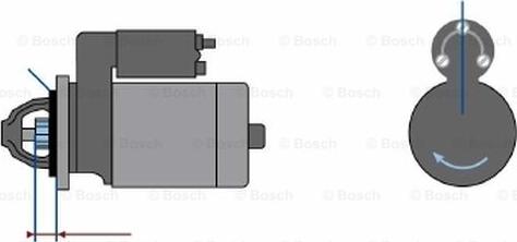 BOSCH 9 000 083 069 - Starter car-mod.net