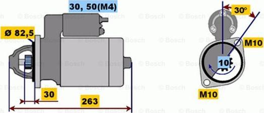 BOSCH 0 001 218 165 - Starter car-mod.net