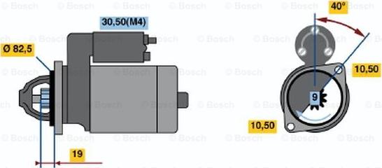 BOSCH 0 001 218 722 - Starter car-mod.net