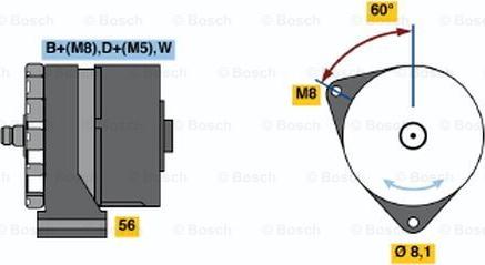 BOSCH 0 120 489 367 - Alternator car-mod.net