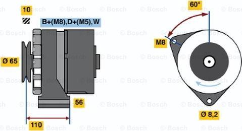 BOSCH 0 986 034 240 - Alternator car-mod.net
