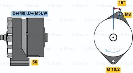 BOSCH 0 120 489 378 - Alternator car-mod.net