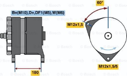 BOSCH 0 120 689 547 - Alternator car-mod.net
