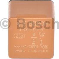 BOSCH 0 332 019 151 - Relay, fuel pump car-mod.net
