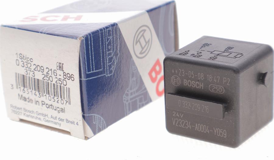 BOSCH 0332209216 - Relay, horn car-mod.net