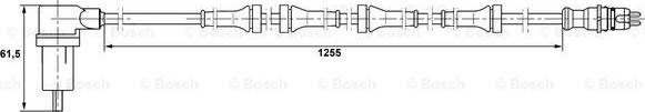 BOSCH 0 265 006 154 - ABS sensor, wheel speed car-mod.net