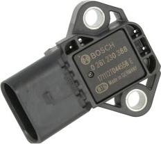 BOSCH 0 261 230 388 - Sensor, boost pressure car-mod.net