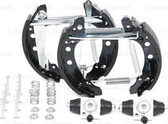 BOSCH 0 204 114 590 - Drum Brake Shoe Set car-mod.net