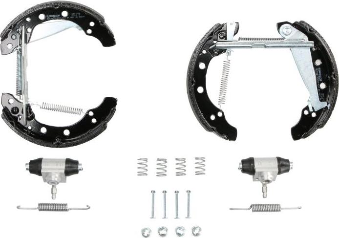BOSCH 0 204 114 547 - Drum Brake Shoe Set car-mod.net