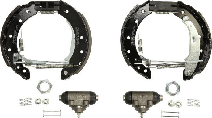 BOSCH 0 204 114 554 - Drum Brake Shoe Set car-mod.net