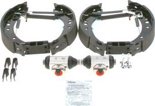 BOSCH 0 204 114 665 - Drum Brake Shoe Set car-mod.net
