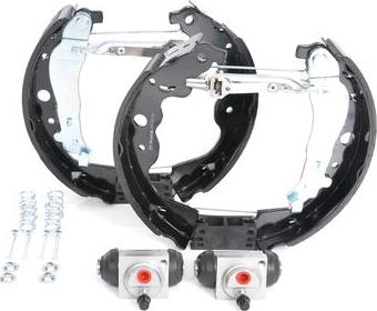 BOSCH 0 204 114 896 - Drum Brake Shoe Set car-mod.net