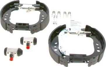BOSCH 0 204 114 706 - Drum Brake Shoe Set car-mod.net