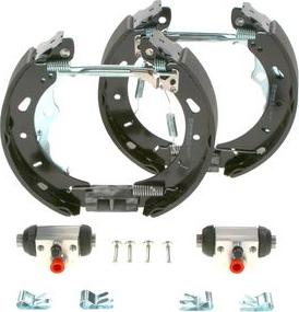 BOSCH 0 204 114 701 - Drum Brake Shoe Set car-mod.net