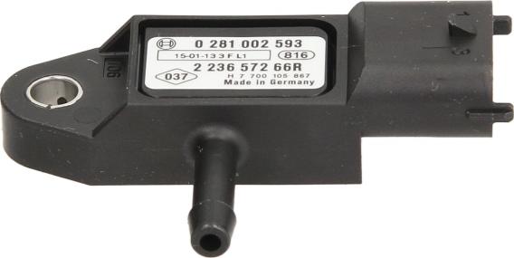 BOSCH 0 281 002 593 - Sensor, boost pressure car-mod.net