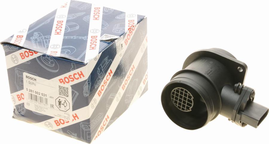 BOSCH 0 281 002 531 - Air Mass Sensor car-mod.net