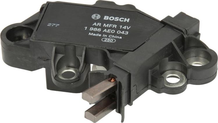 BOSCH 1 986 AE0 043 - Voltage regulator, alternator car-mod.net